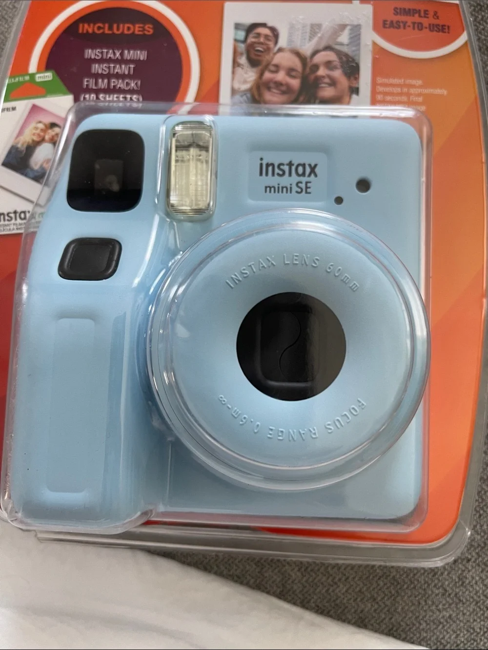 instax mini SE Instant Camera + Film Bundle
